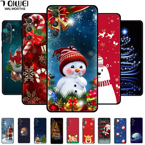 Christmas Phone Case For Samsung Galaxy A56 A36 A26 A16 Cases Silicone TPU Soft Bumper for Galaxy A1