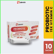 ✨Labrich✨ PROBIOTIC | DIGESTIVE + IMMUNE SUPPORT (PREBIOTIC+PROBIOTIC+BLOOD ORANGE)