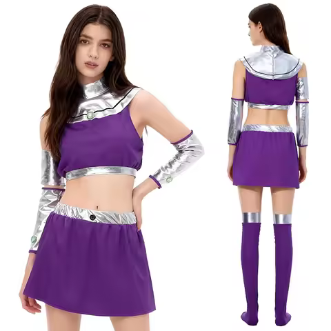 Raven Teen Titans Clothes Spark Costumes Halloween Cosplay Costumes Stage Costumes