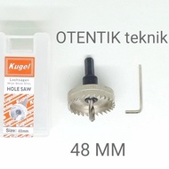 MATA KUGEL - 48MM HSS IRON HOLESAW - 48MM HOLE DRILL BIT - ORIGINAL KUGEL BEILI HOLE SAW