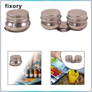 [fixory] Oil Paint Container, Oil Paint Container, Leak Oil Paint Pot, Oil Paint Dipper for