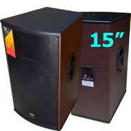 TDP SOUND ตู้ลำโพง 15 นิ้ว ตู้พร้อมดอกลำโพงกลางแจ้ง 15นิ้ว 2 ทาง 500W. A-ONE รุ่น B15/A15 ราคามี (1ใ