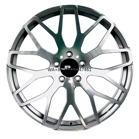 JPwheels Certificated Custom Aftermarket Black Car Rims 18x8.5 Inch 5 Holes 5x112 Wheels Aluminum Al
