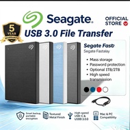 Seagate 1TB/2TB External Hard Drive One Touch USB 3.0 Slim Portable External HDD Hard Drive