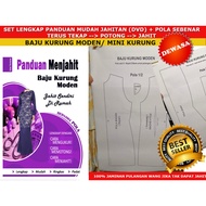 [BEST SELLER] Pola &amp; Panduan Jahitan Baju Kurung Moden Dewasa