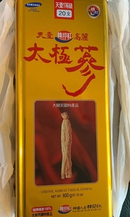 韓印紅天壹1 等級20支600gm高麗太極蔘 韓國產品