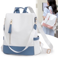 Multifunctional Simple Backpack Student Anti-Theft New Large Capacity Women'S Travel Bag Backpack Korean