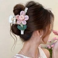 MUSE STYLE HANDMADE FABRIC ROSE HAIR CLIP HT38