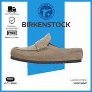 Birkenstock Naples Wrapped Unisex boston rubber sole slippers taupe1029675
