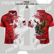 80th Indonesian Independence Day T-shirt Men's TopWanita/ 17 August 2025 Custom 3D fullprinting Art 
