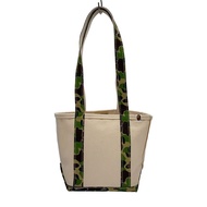 SAINT MICHAEL Tote Bag Purse canvas CRM SM-YS8-0000-C32 Direct from Japan Secondhand