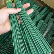 10/20/30/40/50/60pcs Green Plastic Coated Iron Floral Stems, 12 Inches - 15.74 Inches, Ideal For Art