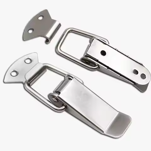 304 Stainless Steel Box Buckle, Luggage Anti-Theft Buckle, Duck Beak Buckle, Toolbox Buckle, Anti-Th
