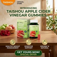 ʚLeowenɞ[In stock]Taishin Taishou Apple Vinegar Gummy Gula-gula Kunyah Cuka Epal(Sugar-Free)排毒苹果醋软糖(