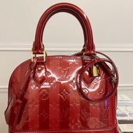 Lv Alma BB in red Monogram Vernis 小款限量色