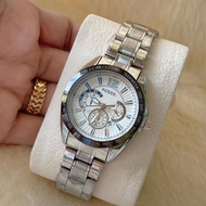 Best Deal Sale! Fossil Silver Stainless small dial w/ Calendar Women's watch
