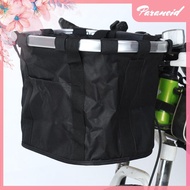 [paranoid.sg] Cycling Bike Case Aluminum Frame Bicycle Front Basket Foldable MTB Bicycle Parts