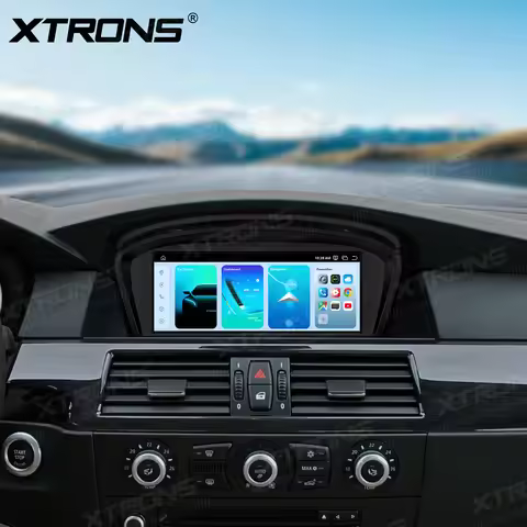 XTRONS 8.8'' Android 14 For BMW 3/5 Series E90 E91 E92 E93 M3 M5 E60 E61 CCC System 2005 -2008 Car R