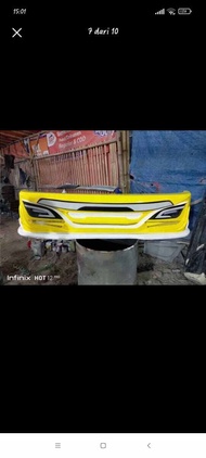 bemper model patrioot buat truck canter NKR elef ragasa dyna umplung