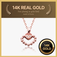 [Helene Jewelry] 14K real gold Julia gold Necklace