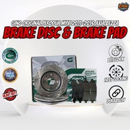 GINO BRAKE DISC / DISC ROTOR - PERODUA MYVI 2011-2016, AXIA, BEZZA