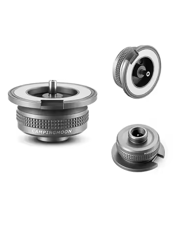 Gas Converter Split Type Furnace Connector Adapter Outdoor Stove Adapter Cartridge Tank Adaptor Buta