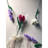 chenille flower @la_rose_fleuriste