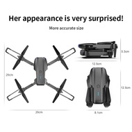 E99pro drone with 2 camera 4k high-definition aerial photography folding quadcopter fixed height无人机