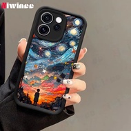 Casing Compatible For OPPO Reno 15 Pro Max 15F 15F 5G 15 Pro 15 Reno 15C Milky Way Design Reinforced