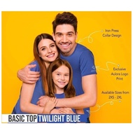 100% Original Basic Top - Aulora Twillight Blue