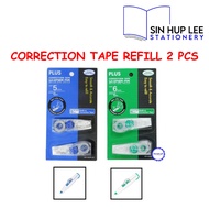 PLUS Whiper Mr Cartridge Refill Correction Tape WH-605 / 606R-2P (5 / 6mm x 6m)