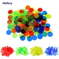 [Hellery] 100pcs Count Bingo Chips Markers for Bingo Card Adult Party Toys Mixed Color