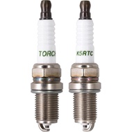 2PK TORCH K5RTC Spark Plug Ganti untuk CHAMPION 71G RC12YC Serasi dengan Briggs & Stratton 491055 49