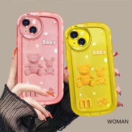 Casing oppo A5S A12 Case A3S F9 A9 2020 A53 A31 A5 2020 A52 A92 A83 A12E F1S Case cartoon bear doll big eve mobile phone shell case cover