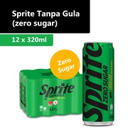 12pcs  Sprite Zero Sugar 320ml