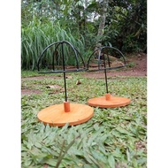 Wig stand hair clip pole stand