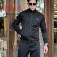 Men's 2-layer lining sports set, high-quality 2-layer zip-up men's autumn-winter suit, latest model 