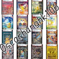 ‼️熱賣 多款ptcg合金框‼️太晶噴火龍SAR/比卡超SAR /皮卡丘5週年promo/151 比卡超/超夢/鯉魚王ar/夢幻SAR 151/梵高比卡超/傻鴨ar/甲賀忍蛙SAR/洛奇亞SR/拉帝亞