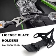 Motorcycle Accessories License Plate Bracket Taillight Mount Number Plate Kit For Kawasaki Z900 Z 90