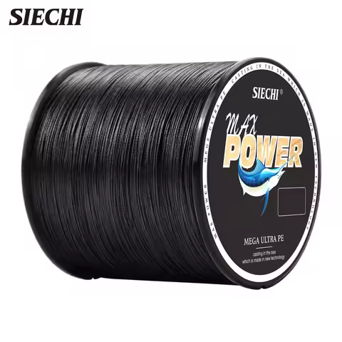 SIECH 4 Strands Fishing Line 300/100M Braided PE Fishing Strong Fishing Line Multifilament Durable F