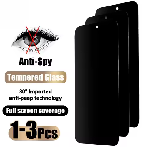 2-3Pcs Anti-spy Tempered Glass For Tecno Pova 6 5 4 Screen Protector For Tecno Camon 30 20 19 18 Pre