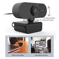 [CSS]1080P Computer Camera With Microphone Desktop USB Webcam Free Drive For Video Call(Black )