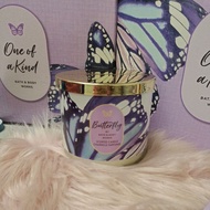 Butterfly 3wicks candle 411g bath and body works