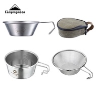 Campingmoon Sierra stainless steel cup blanched S213, S220 cup, S360 cup,S369,lid, bag,S-MG (can iss