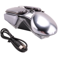 【FAS】-Bluetooth 2.4G Wireless Mouse Rechargeable Type-C Dual Mode Silent Mice USB Optical Gaming Mouse for Computer