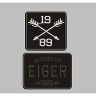 EIGER HD-R08 AUTHENTIC LOGO PATCH FULL BLACK ARROW SURVIVALEiger EMBROIDERY ACCESSORIES BET/ EMBLEM