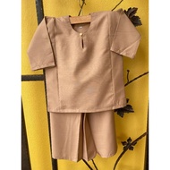 Baju kurung Baby (0m-2y) Almond Brown