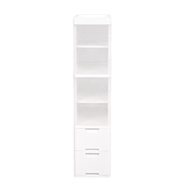 DRAWER 4 TIER PURE 27x40x121.5 WHITE