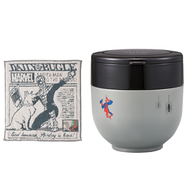 蜘蛛俠 - 日本 SpiderMan Skater 手巾 + Skater 銀離子抗菌保溫飯壺套裝