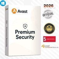 Avast Premium Security 2026 (5 PC) 3 Years
